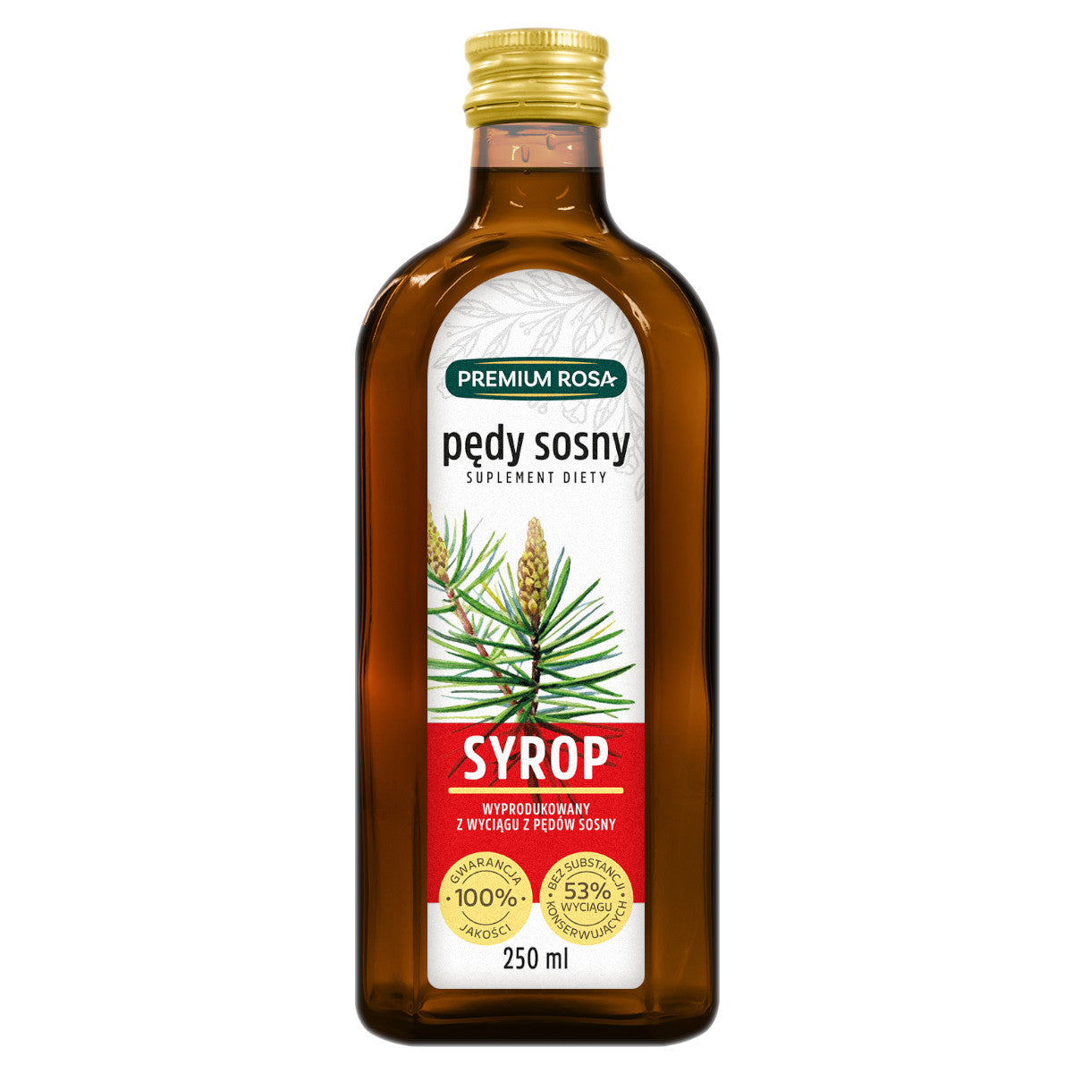 Piniensprossensirup 250 ml PREMIUM ROSA - Biogo.de