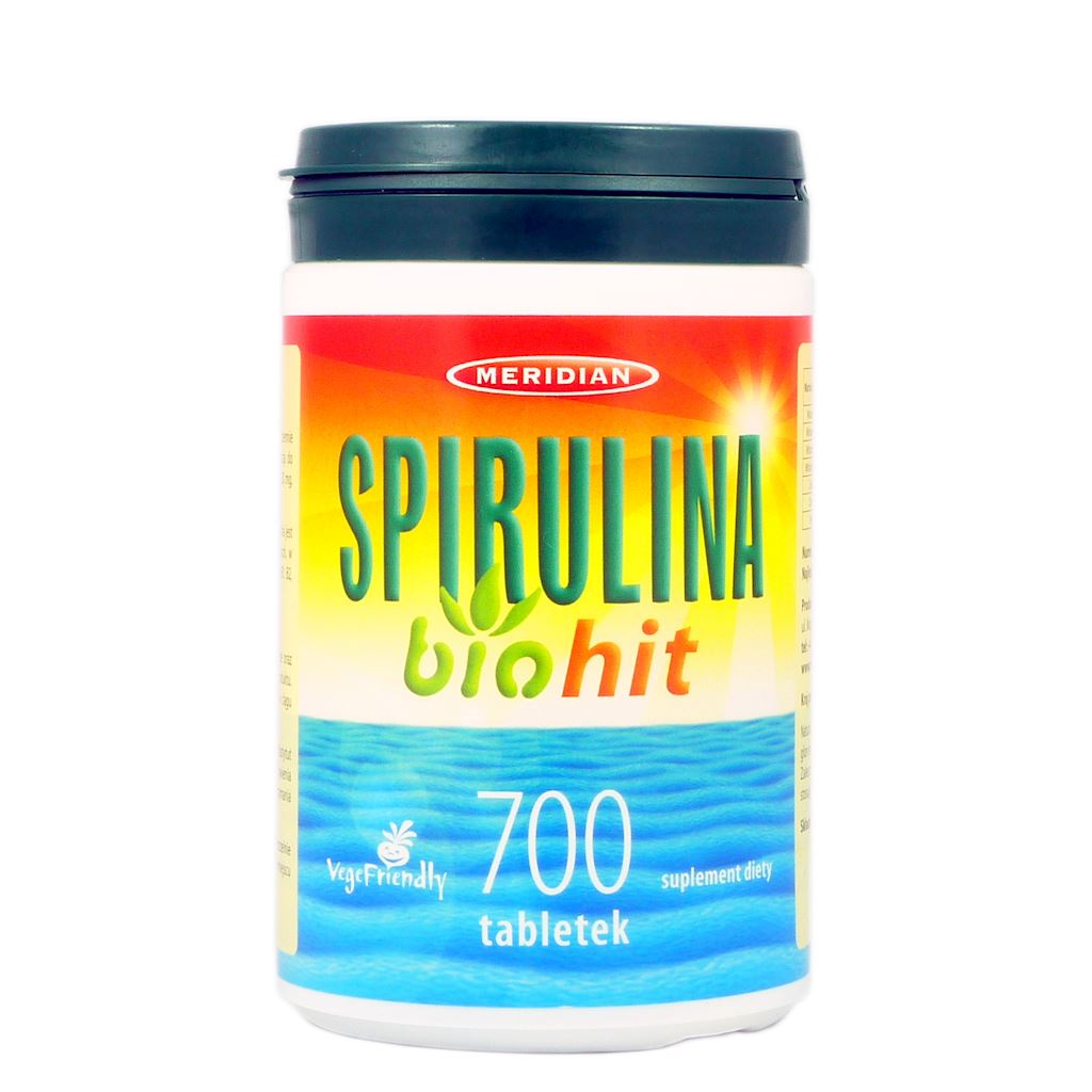 Spirulina Biohit 200 mg 700 Tabl. MERIDIAN - Biogo.de