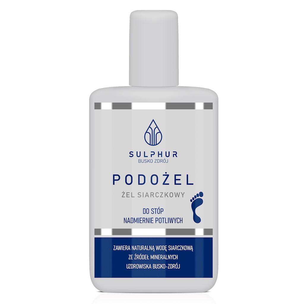 Podożel Sulfid-Gel per piedi eccessivamente sudati 135g SULFUR