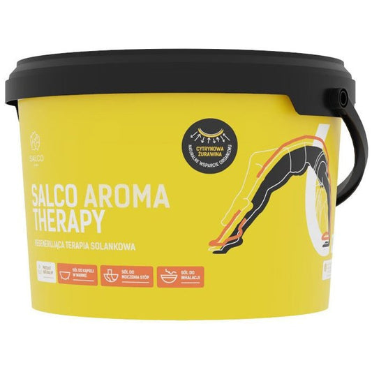Salco Sport Therapy Aroma Lemon Cranberry Badesalz 3 kg - Biogo.de