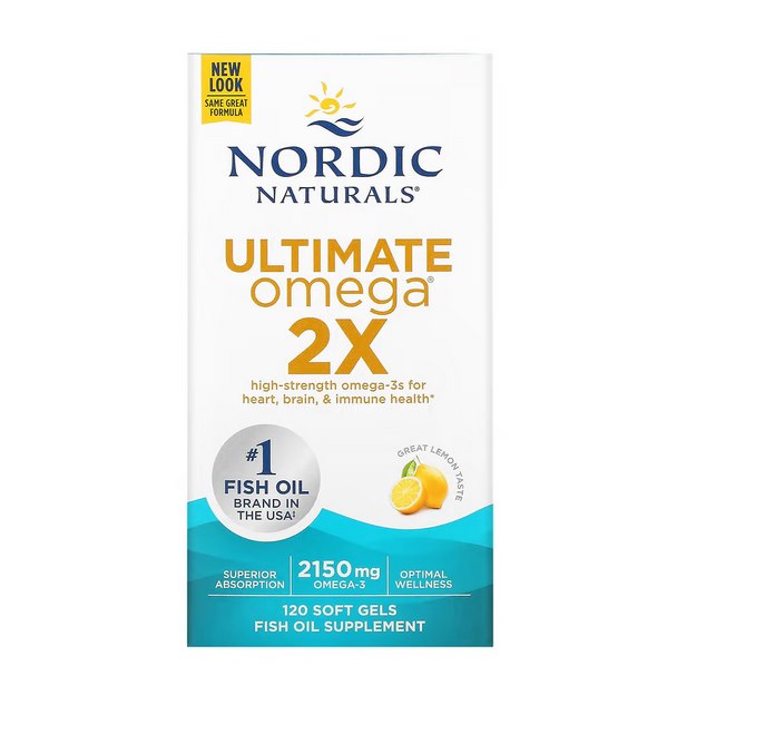 Ultimate Omega 120 Capsules NORDIC NATURALS
