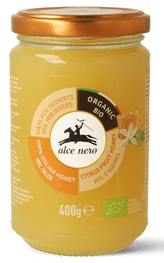 BIO-MEL DE FLOR DE CITRINO 400 g - ALCE NERO