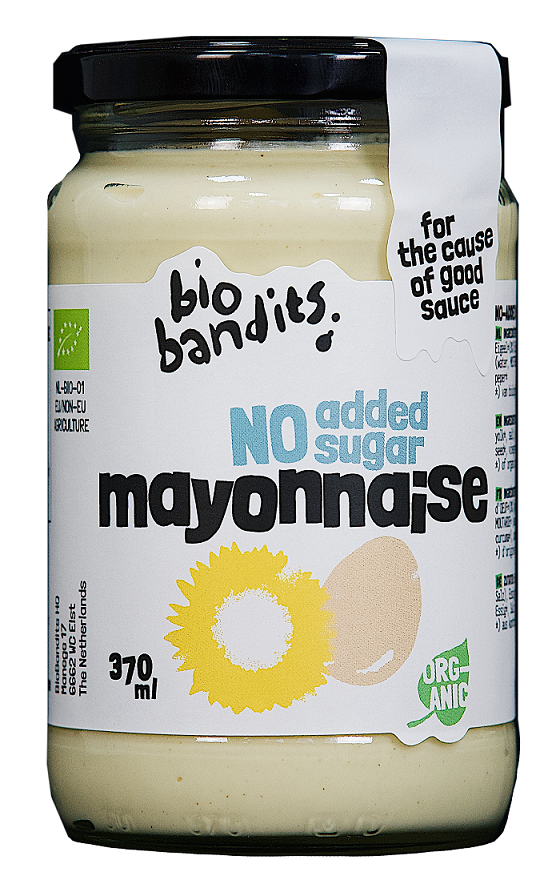 Eiermayonnaise ENTHÄLT KEINEN ZUCKER BIO 370 ml - BIO BANDITS - Biogo.de Hover Image