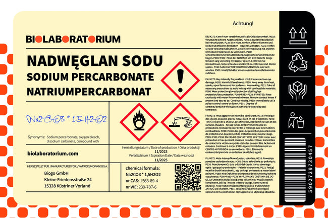 Sodium percarbonate 1000G bio laboratory Main Image