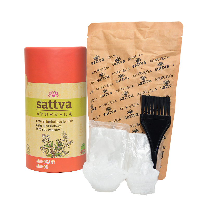 HENNA MAHOAN ECO 150 g - SATTVA Sekundär produktbild