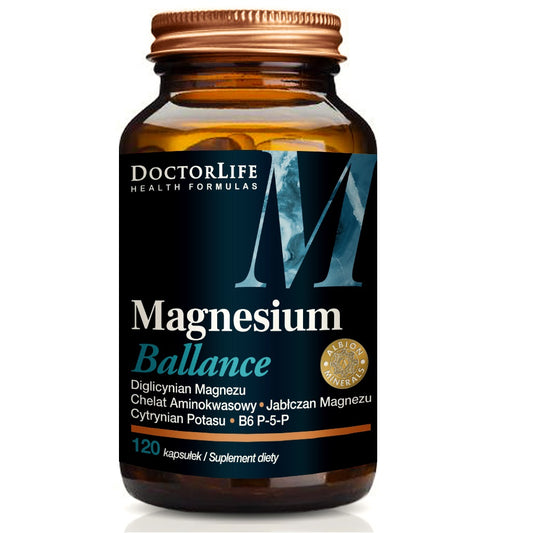 Doctor Life Magnesium Ballance Citrat+Hydroxybutyrat+B6 120 Kapseln - Biogo.de