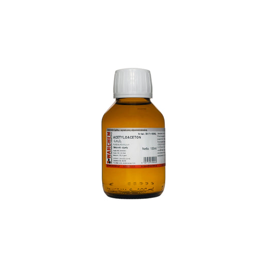 Rein acetylaceton in 100 ml Flasche von WARCHEM, chemische Lösung zur Verwendung in Labor und Industrie.