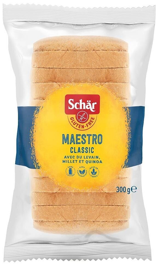 Meisterbäcker Classic Weißbrot glutenfrei, 300 g SCHÄR - Biogo.de
