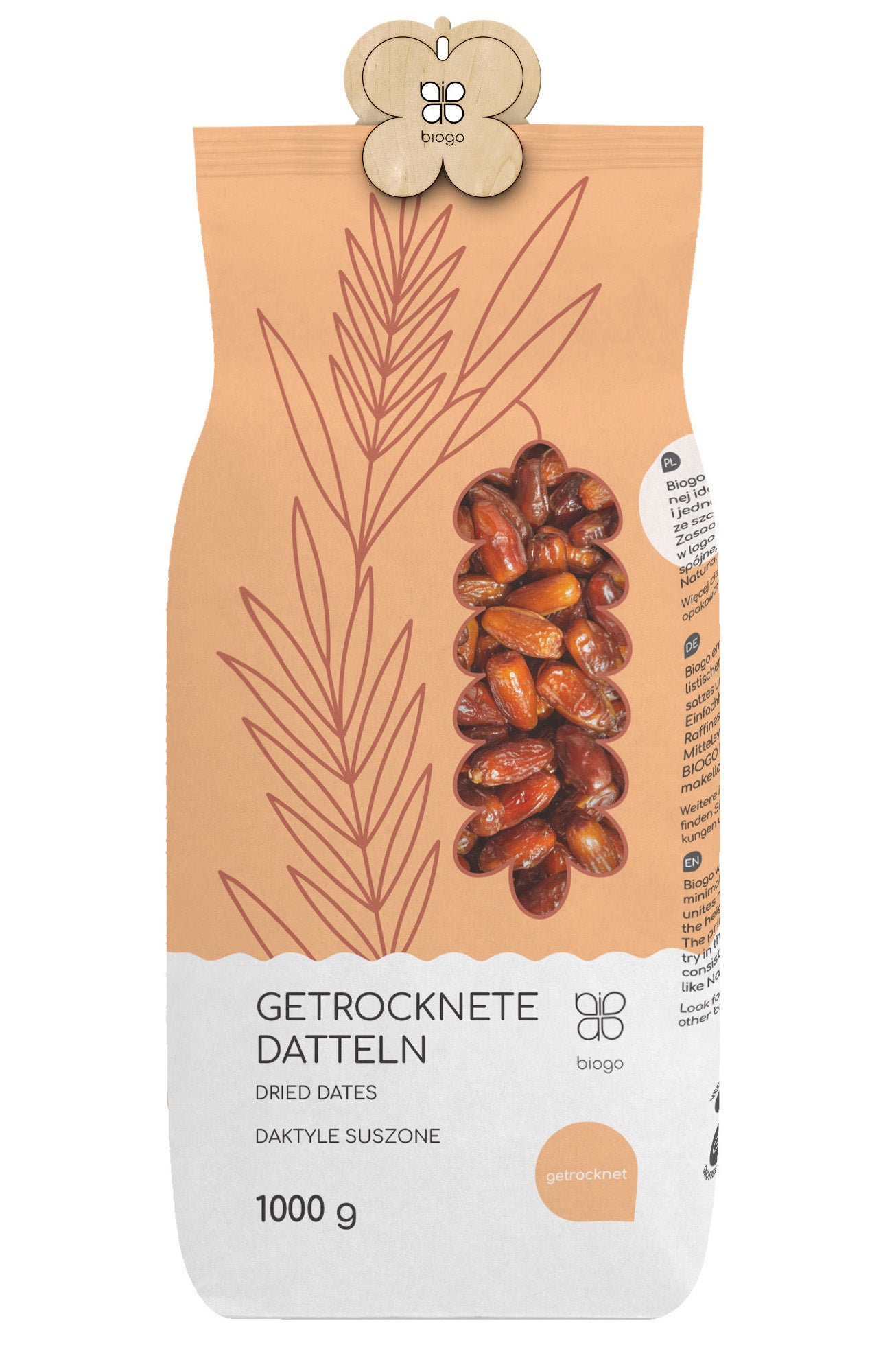 Getrocknete Datteln 1 kg BIOGO - Biogo.de Hauptbild