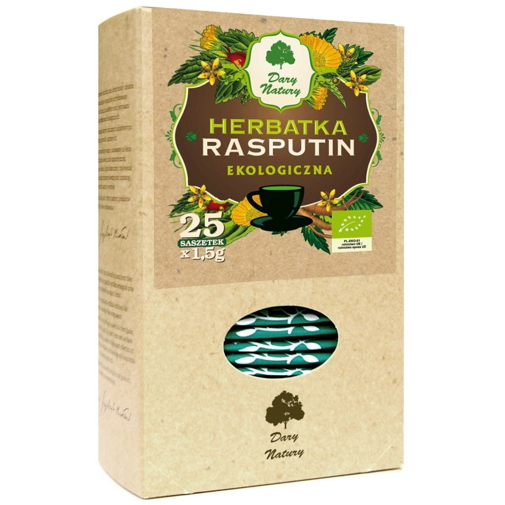 Rasputin BIO Tee (25 x 15 g) - GESCHENKE DER NATUR