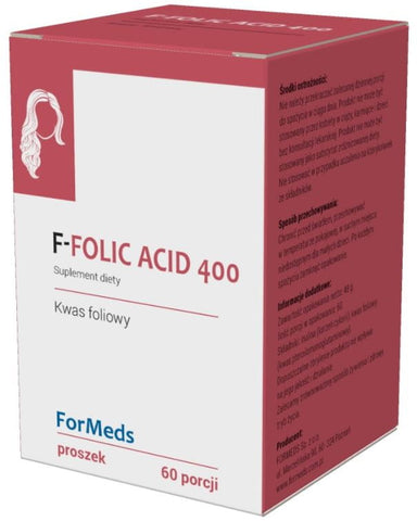 F - Folsäure 400 Folsäure 400 mcg 60 Portionen 48 g FORMEDS