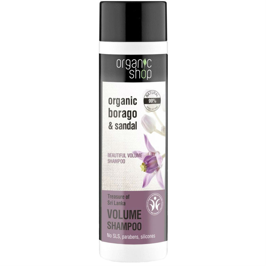 Sri Lankan Treasure Volumen Shampoo 280 ml - ORGANIC SHOP