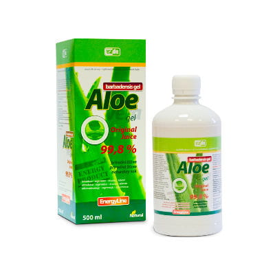 Aloe Vera Gel Gel, Aloe Saft 500 ml VIRDE