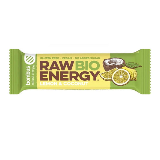 Rohenergieriegel BIO Zitrone Kokos glutenfrei 50 g BOMBUS