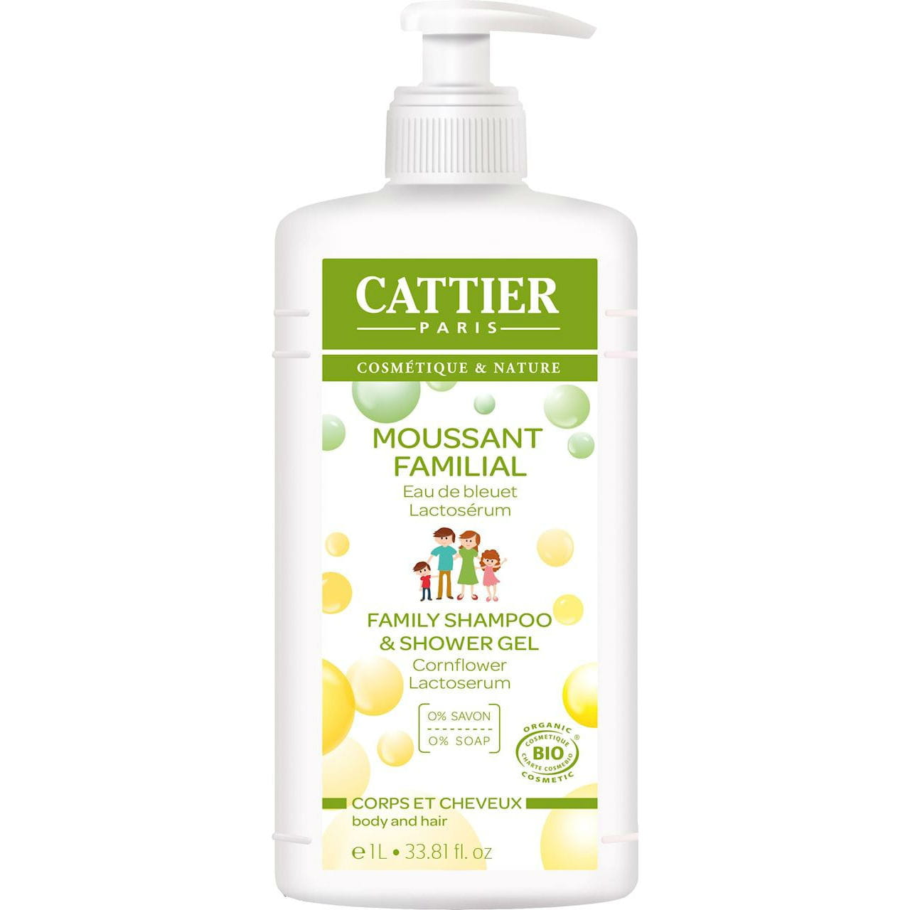 2in1 Shampoo und Gel ECO 1000 ml - CATTIER