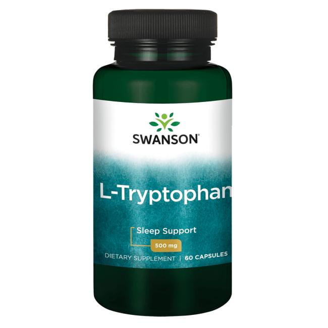 Tryptophan 500 MG 60 Kapseln von SWANSON Hover Image