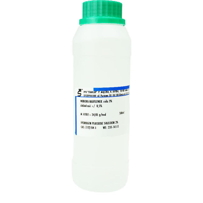 Wasserstoffperoxid Wasserstoffperoxid 3% 500ml STANLAB Hover Image