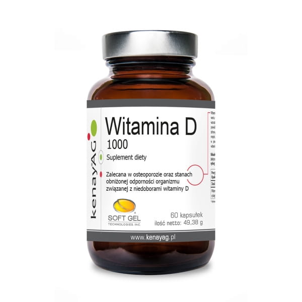 Vitamin D3 1000 IE 60 KENAY-Kapseln