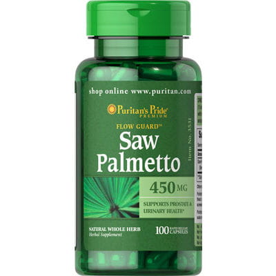 Sägepalme 450mg Sägepalme 100 Kapseln PURITAN'S PRIDE