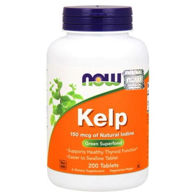 Kelp-Jod - Meeresalgen 150 mcg 200 Kapseln von NOW FOODS
