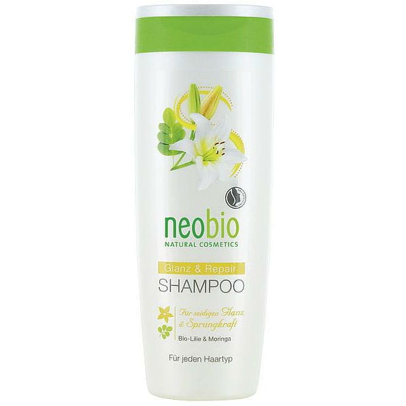 Shampoo für geschädigtes Haar mit EKO-Lilien- und Moringa-Extrakten 250 ml - NEOBIO