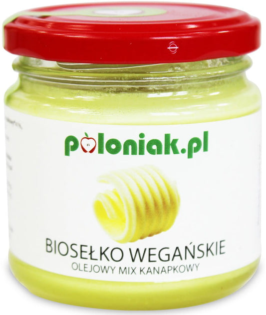 Vegane Bio-Öl Sandwichmischung von POLONIAK in 180 ml Flasche, natürliche Zutaten, ideal für Sandwiches und Brotaufstriche
