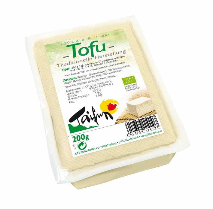 Natürlicher Tofu BIO 200 g TAIFUN