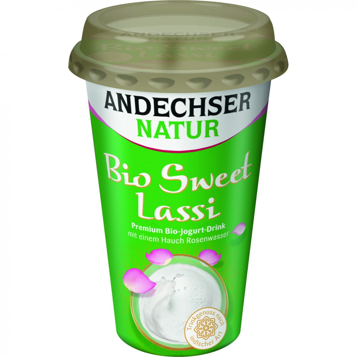 Lassi Joghurtdrink mit Rosenwasser 35% BIO 250 g ANDECHSER NATUR