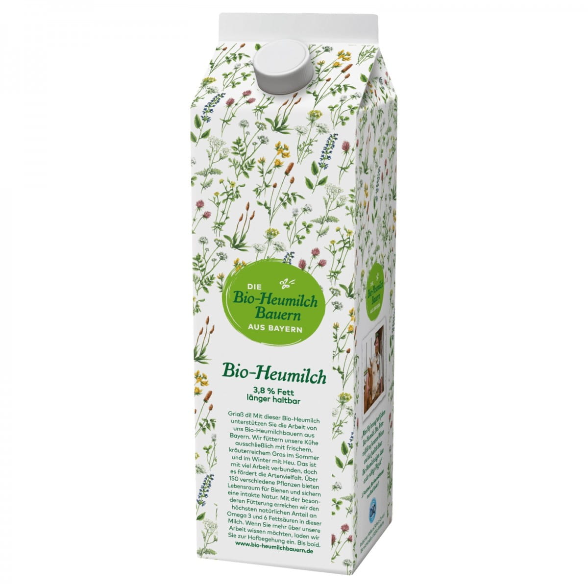 Heumilch 38% BIO 1000 ml ANDECHSER NATUR