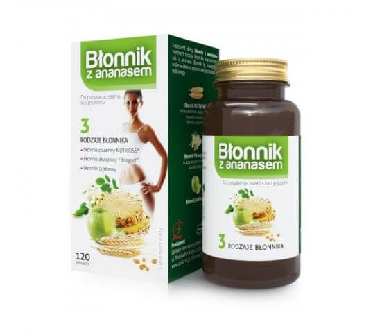 Ballaststoffe mit Ananas 3 Ballaststoffarten 12 COLFARM Tabletten Hover Image