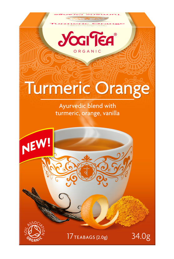 Orangen-Kurkuma-Tee BIO (17 x 2 g) 34 g - YOGI TEA