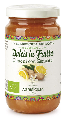 Zitronenmousse mit Ingwer BIO 240 g - AGRISICILIA