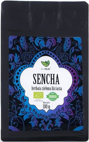 Grüner Blatttee Sencha BIO 100 g - ECOBLIK