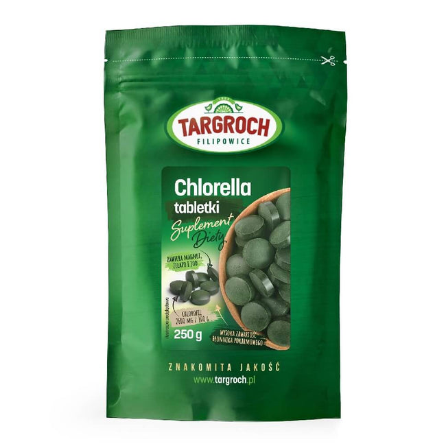 Chlorella 250mg 250g 1000 Tabletten TARGROCH Hover Image