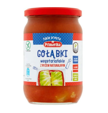 Vegetarische Kohlrouladen mit Naturreis, glutenfrei 550 g PRIMAVIKA