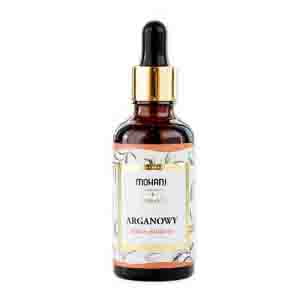 Bio Arganöl von MOHANI in 50 ml Flasche, kaltgepresst und naturbelassen, ideal für Haut und Haare, von biogo