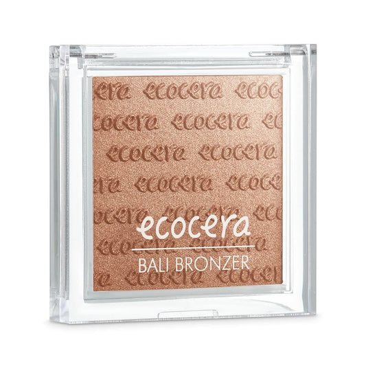 ECOCERA Bräunungspuder für Glatze, 10 g, in einer Dose, zeigt den getönten Puder für natürlich aussehende Kopfhaut.