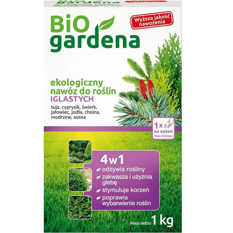 Eco 1 kg Dünger für Nadelbäume - BIO GARDENA