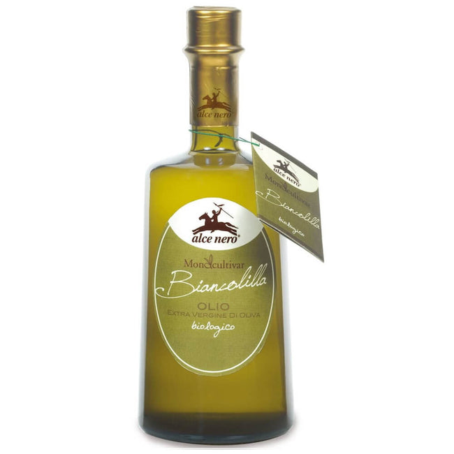 Natives Olivenöl extra Biancolilla BIO 500 ml - ALCE NERO Hover Image