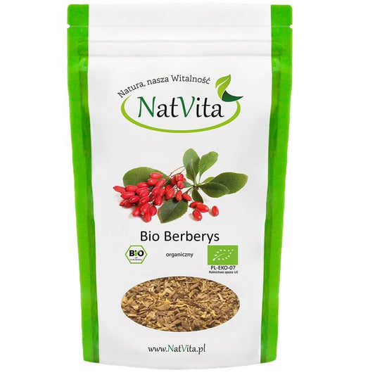 Geschnittene BIO Berberitzenwurzel von NATVITA in 250 g Packung, frische und natürliche Wurzel für gesunde Ernährung