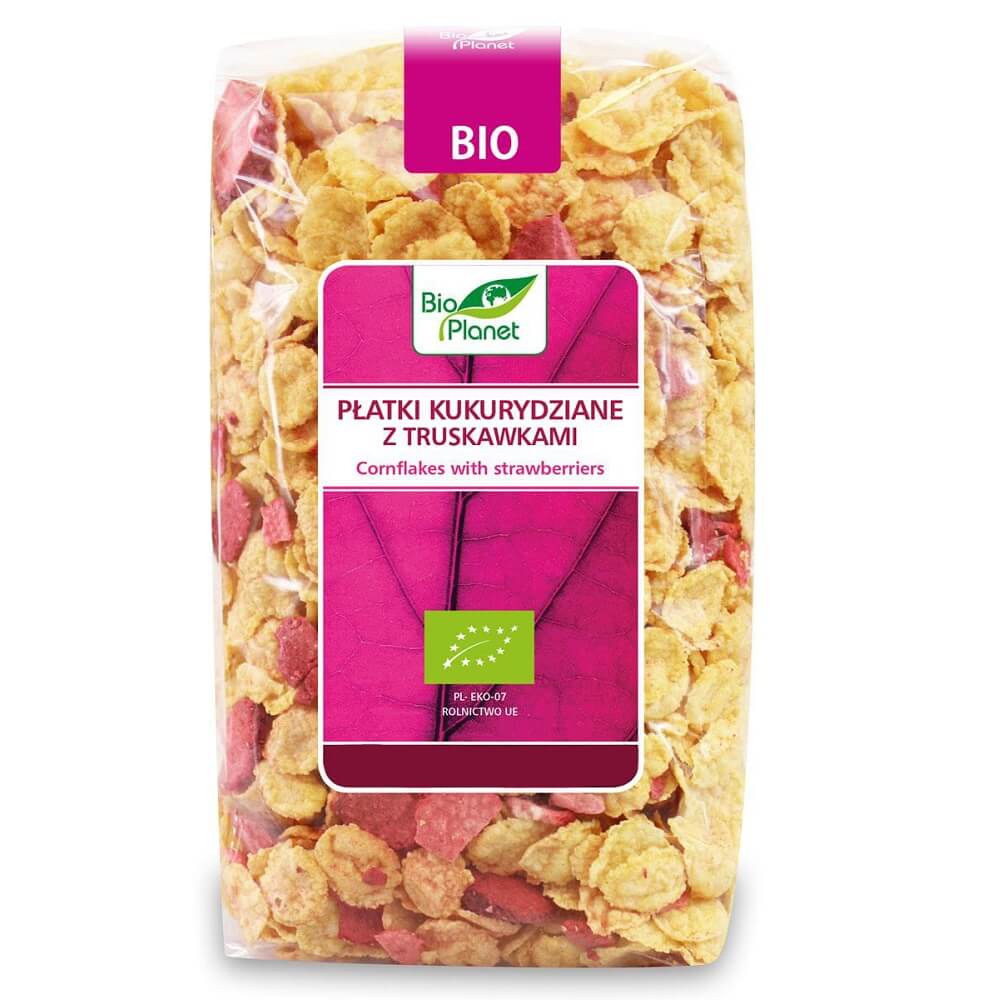 Cornflakes mit Erdbeeren BIO 250 g - BIO PLANET