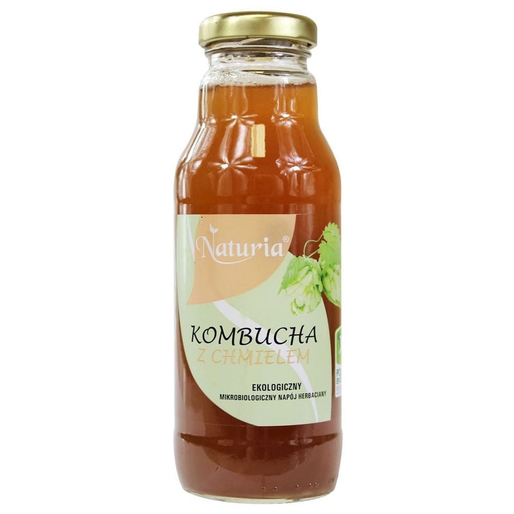 Kombucha mit Hopfen BIO 300 ml - NATURIA 主图