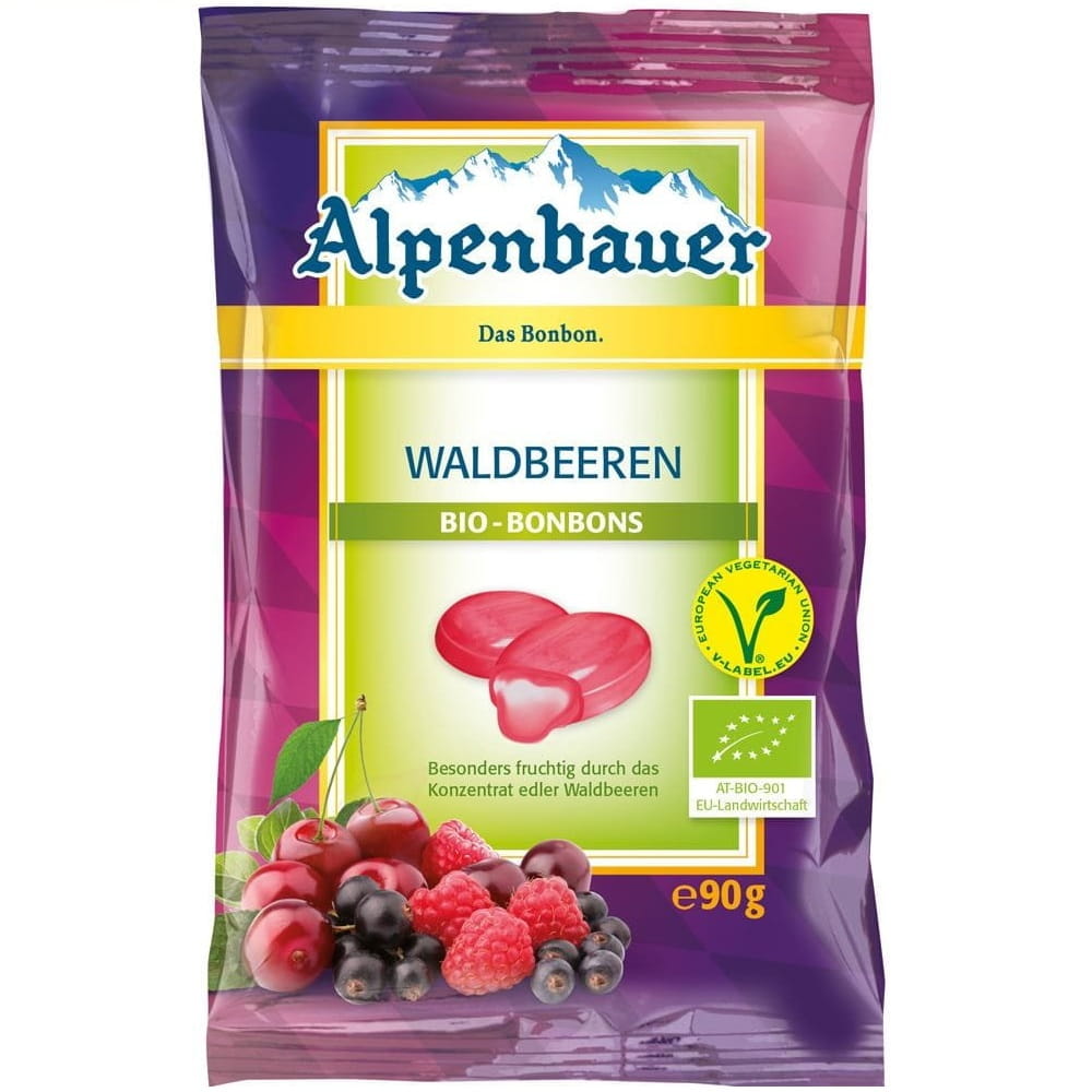 Vegane Fruchtbonbons BIO 90g - ALPENBAUER