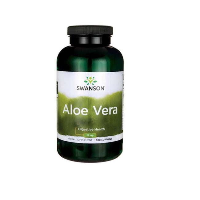 Aloe Vera 25mg 300 Kapseln von SWANSON Hover Image
