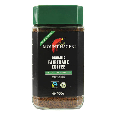Fairtrade entkoffeinierter Instantkaffee BIO 100 g - MOUNT HAGEN