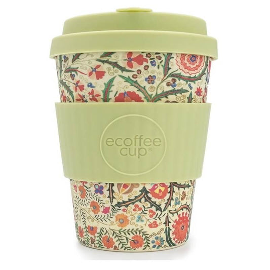 Bambus- und Maisbecher von ECOFFEE CUP, 350 ml, umweltfreundlicher Kaffee- und Trinkbecher, nachhaltiges Material, umweltbewusst.