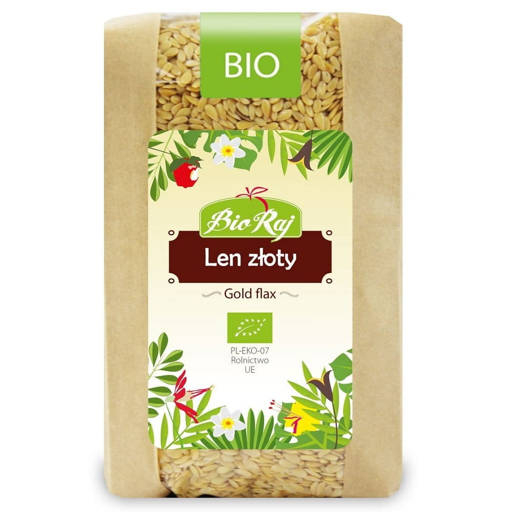 Goldenes Leinen BIO 400 g - BIO PARADIES