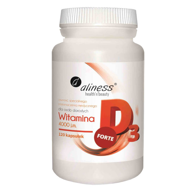 Vitamin D3 FORTE 4000 IE 120 ALINESS Kapseln Hover Image