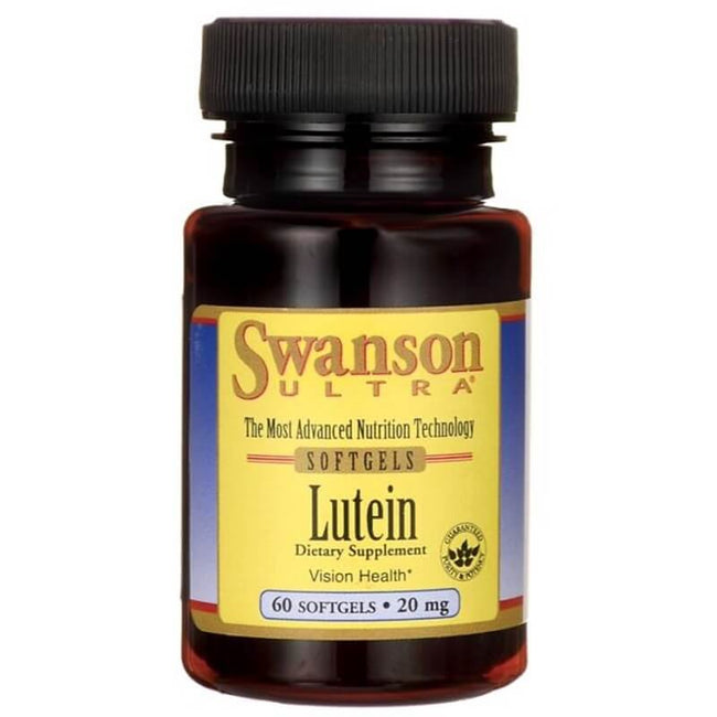Lutein Lutein 20mg 60 Kapseln SWANSON Hover Image