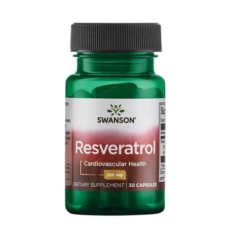 Japanischer Staudenknöterich Wurzel Resveratrol 50mg Resveratrol 30 Kapseln SWANSON